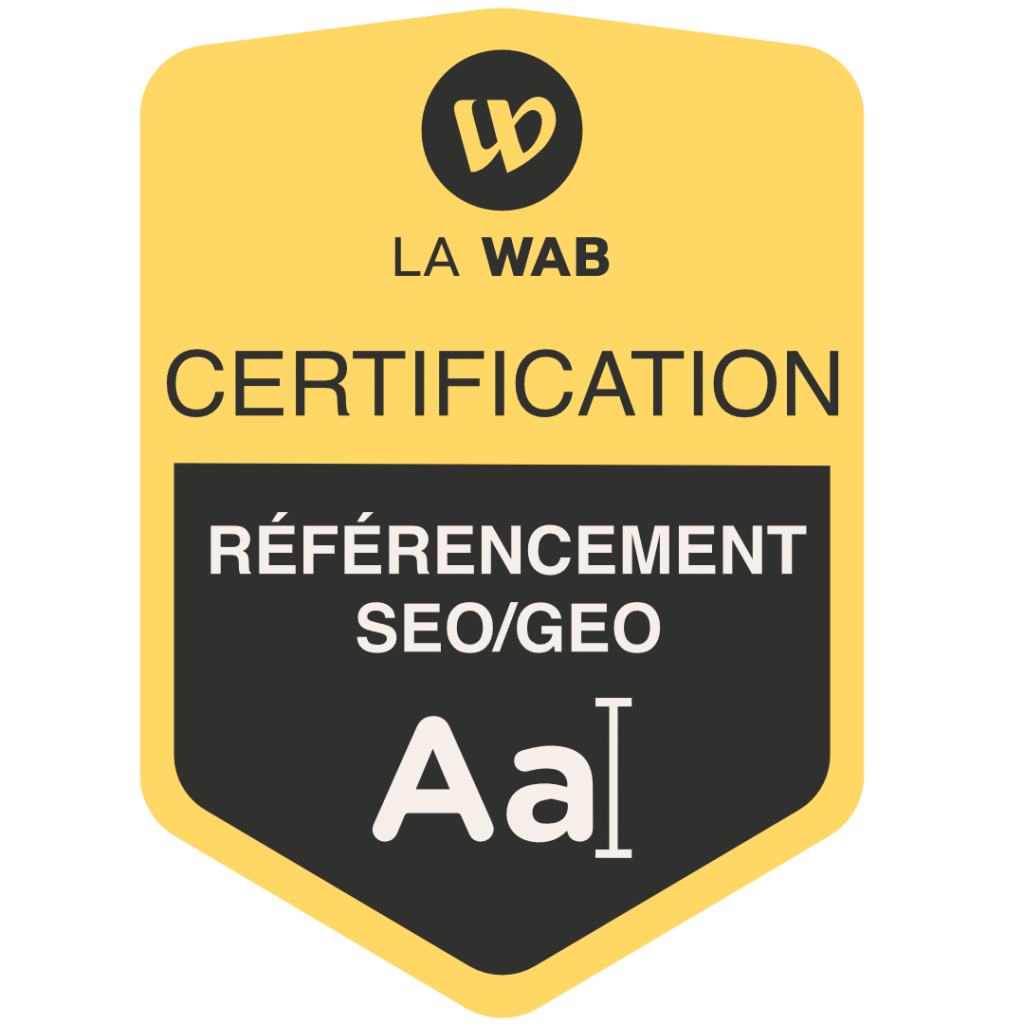 badge certification seo geo